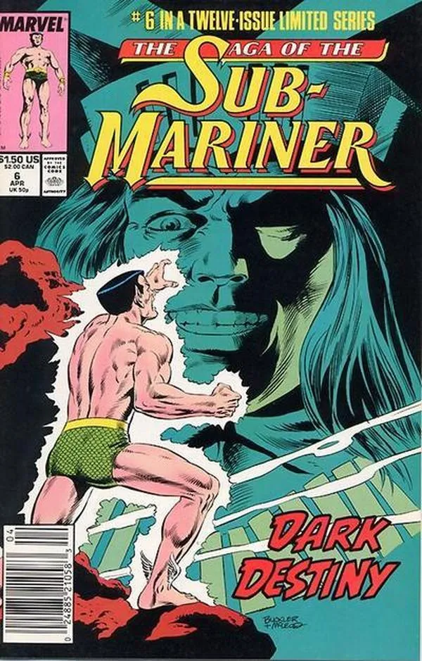 Cover of Saga of the Sub-Mariner #6