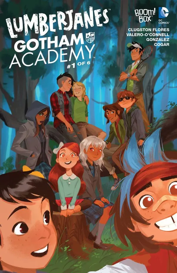 Cover of Lumberjanes / Gotham Academy #1