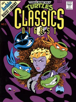 Cover of Teenage Mutant Ninja Turtles Classics Digest #3