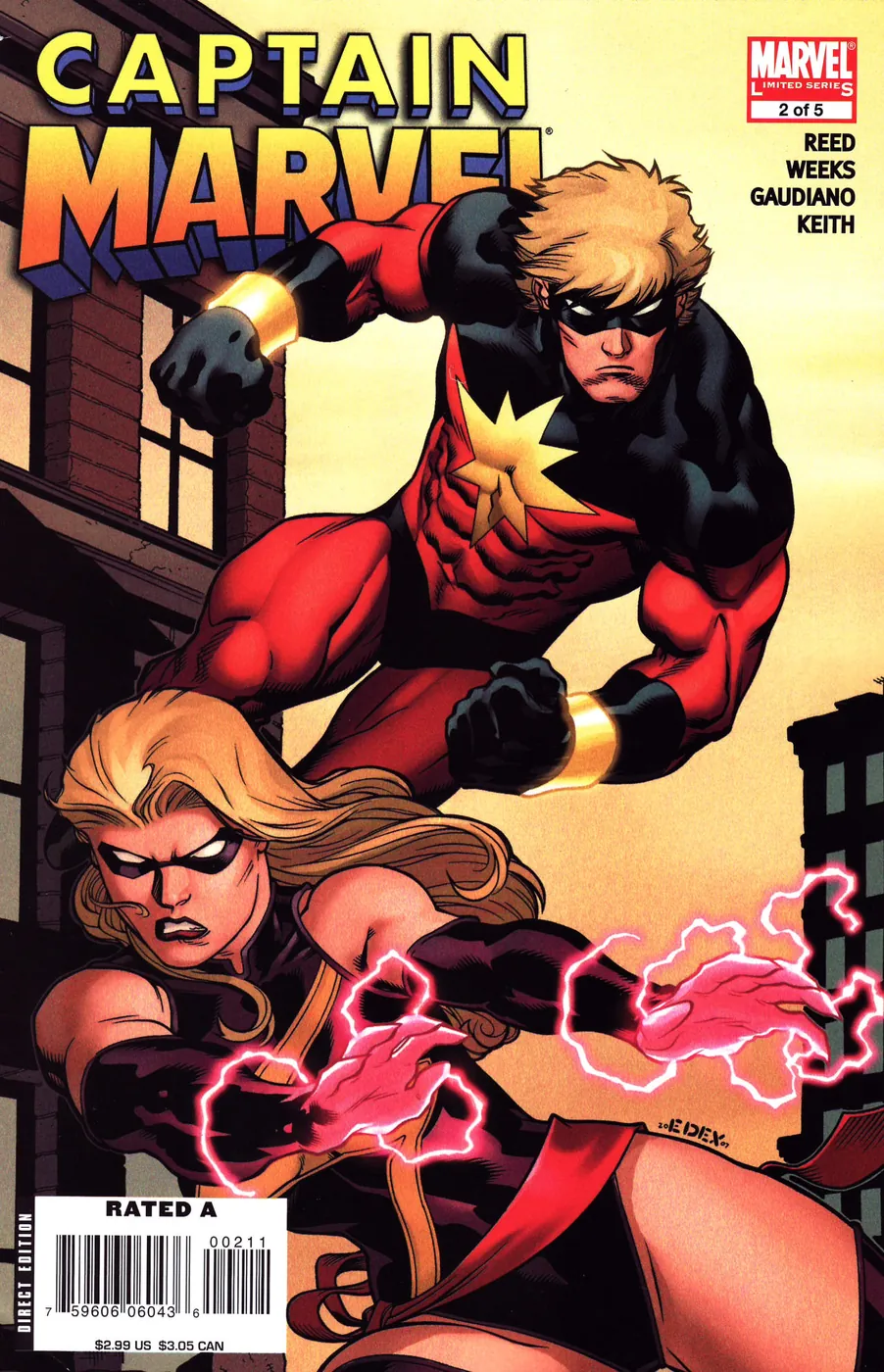 Cover of Captain Marvel #2