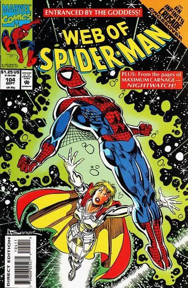 Cover of Web of Spider-Man #104