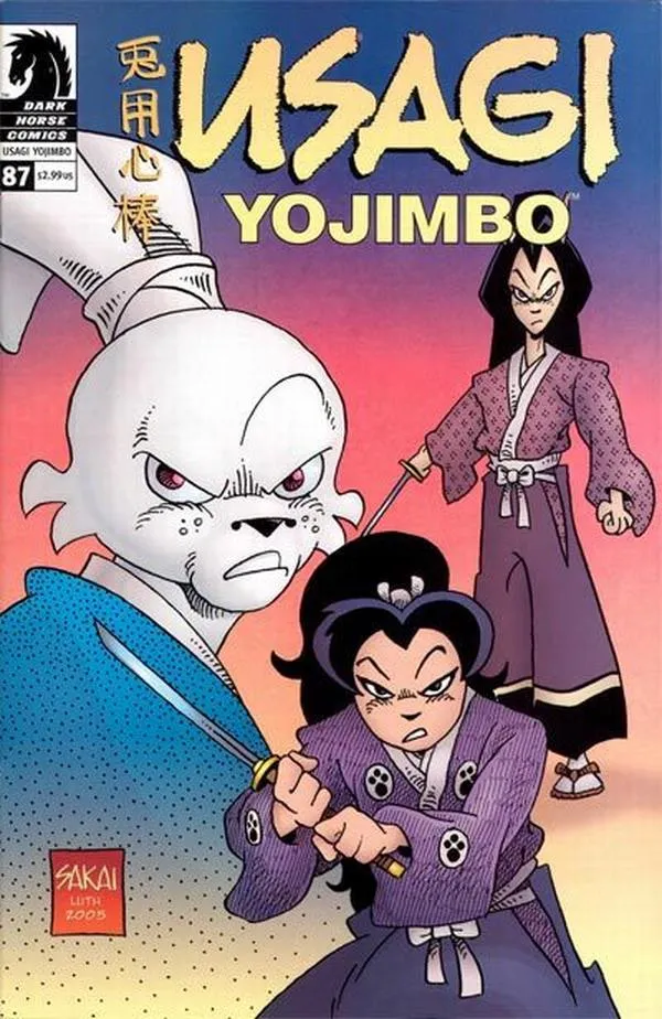 Cover of Usagi Yojimbo #87
