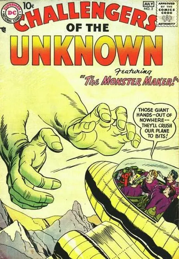 Cover of Challengers of the Unknown #2