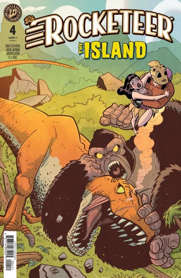 Cover of The Rocketeer: The Island #4