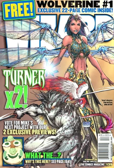 Cover of Wizard: The Comics Magazine #139