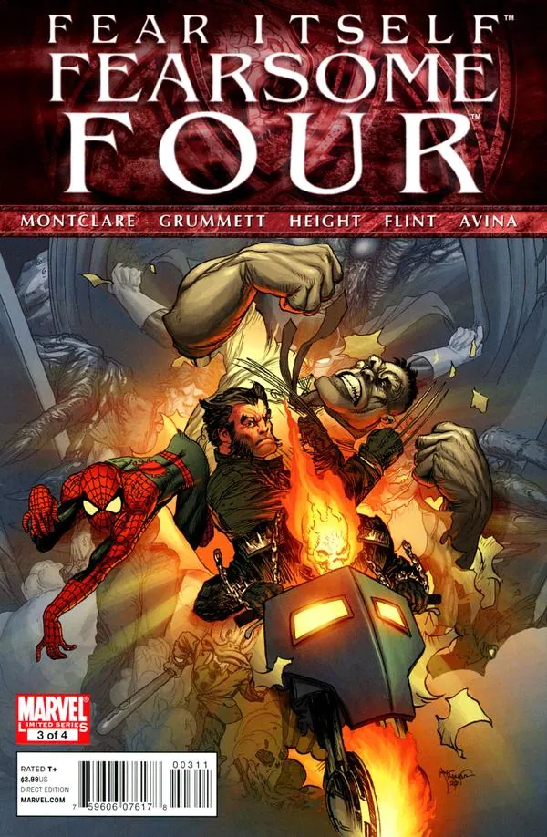 Cover of Fear Itself: Fearsome Four #3