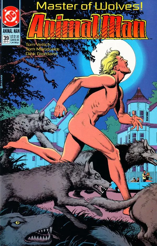 Cover of Animal Man #39