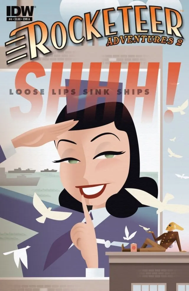Cover of Rocketeer Adventures #4