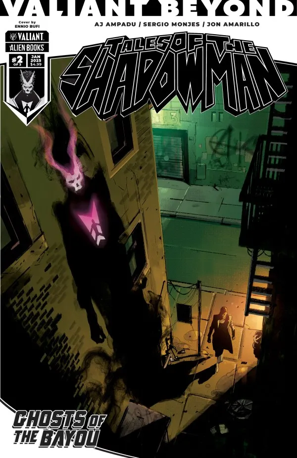 Cover of Valiant Beyond: Tales of the Shadowman - Ghosts of the Bayou #2