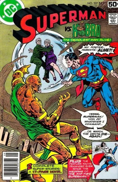 Cover of Superman #327