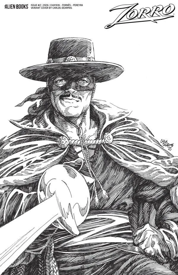 Cover of Zorro #2