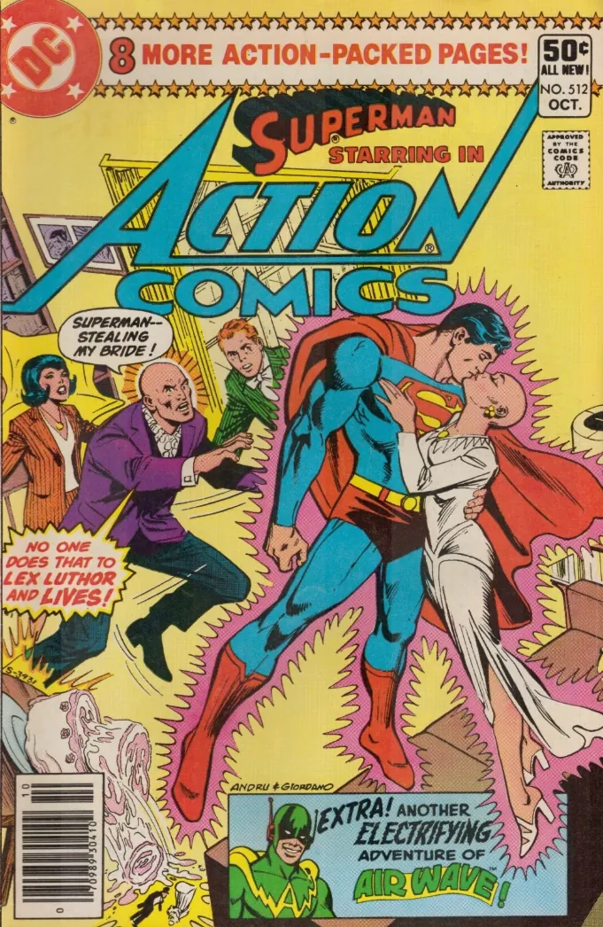 Cover of Action Comics #512