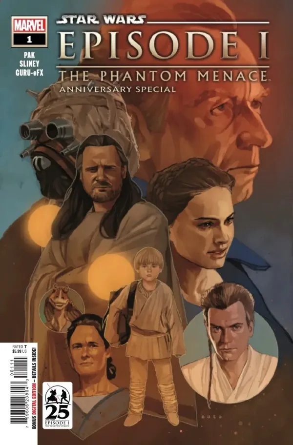 Cover of Star Wars: Phantom Menace 25th Anniversary Special #1