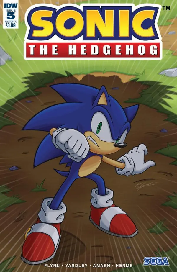 Cover of Sonic the Hedgehog #5