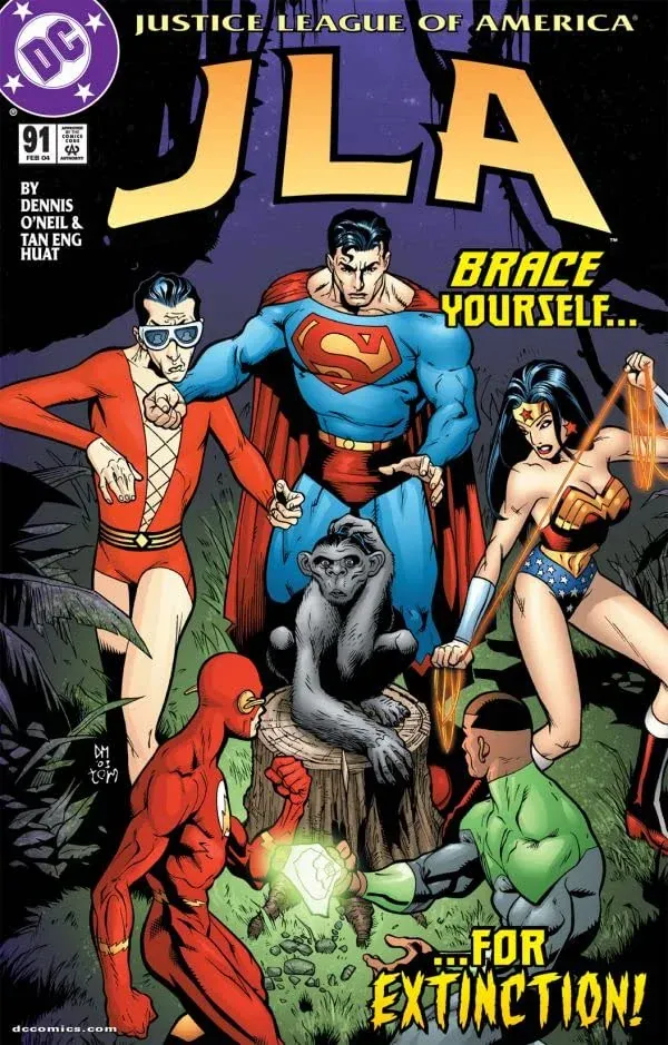 Cover of JLA #91