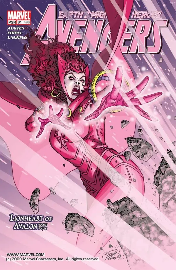 Cover of Avengers #81 (496)