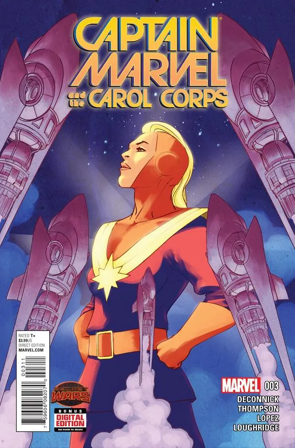 Cover of Captain Marvel & the Carol Corps #3