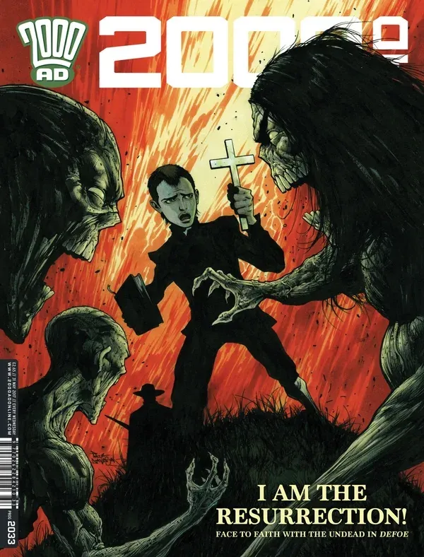 Cover of 2000 AD #2033