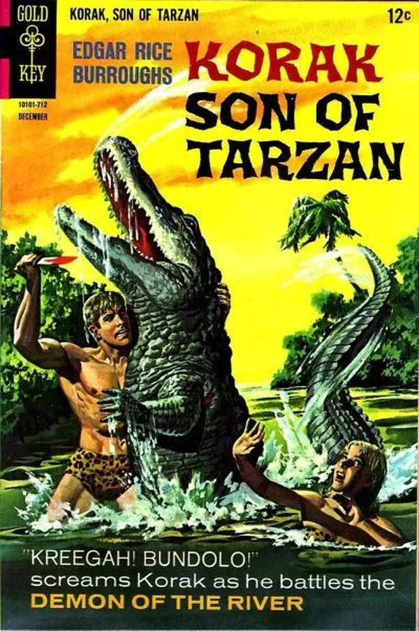 Cover of Edgar Rice Burroughs Korak, Son of Tarzan #20