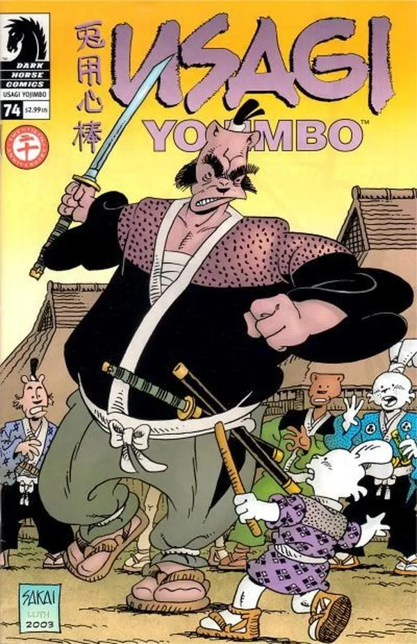 Cover of Usagi Yojimbo #74