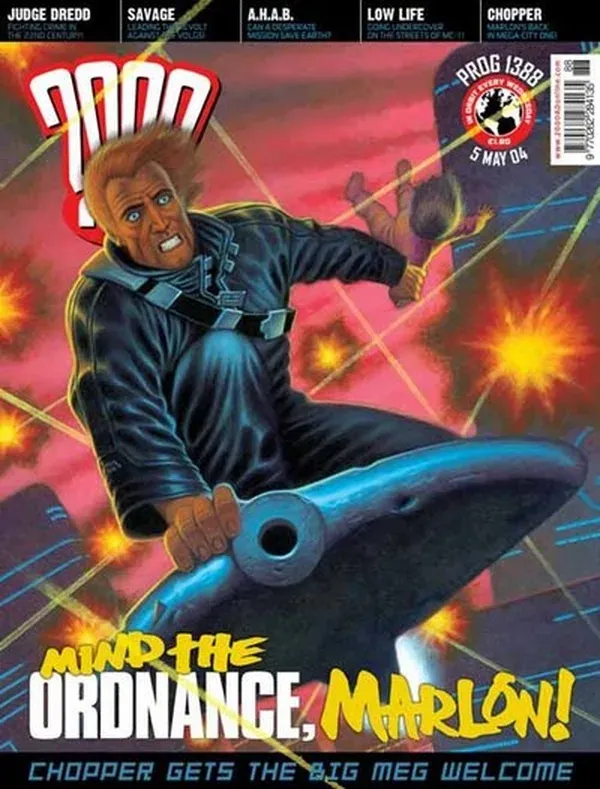 Cover of 2000 AD #1388