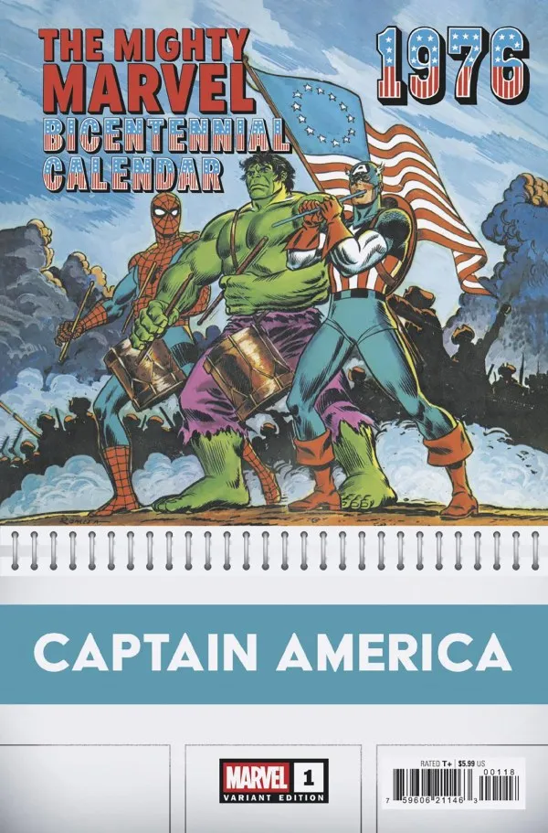 Cover of Captain America #1 (772)