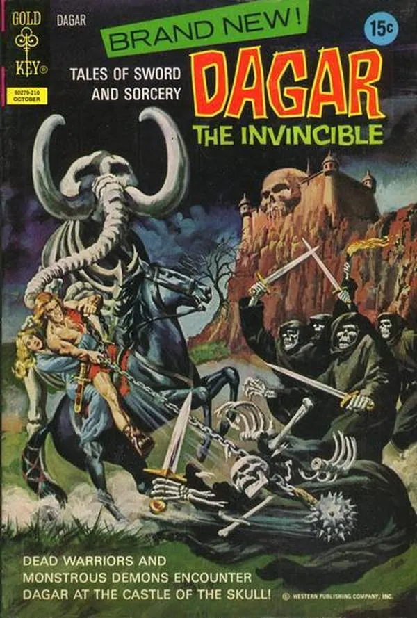 Cover of Tales of Sword and Sorcery Dagar the Invincible #1