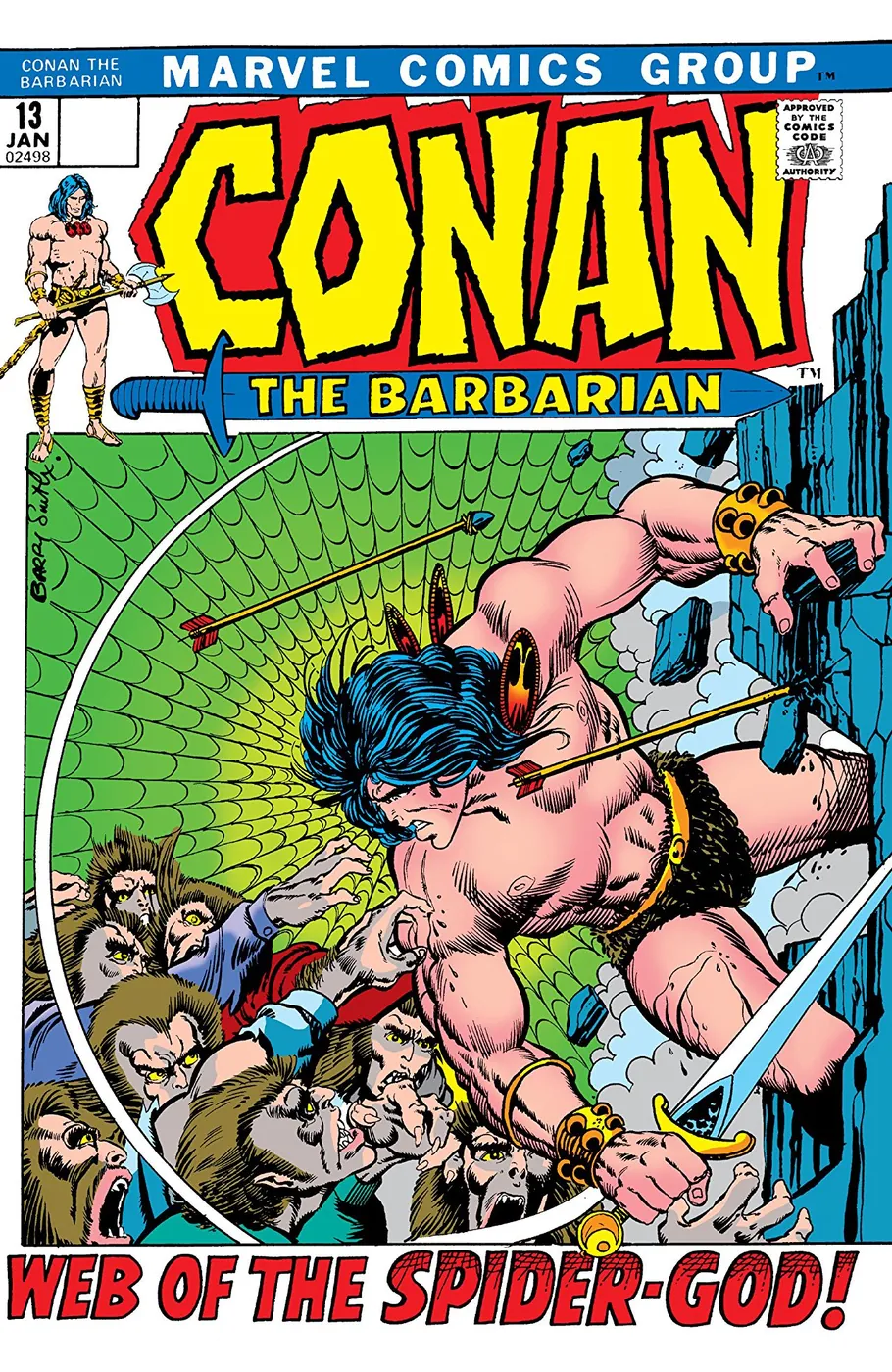 Cover of Conan the Barbarian #13