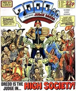 Cover of 2000 AD #364