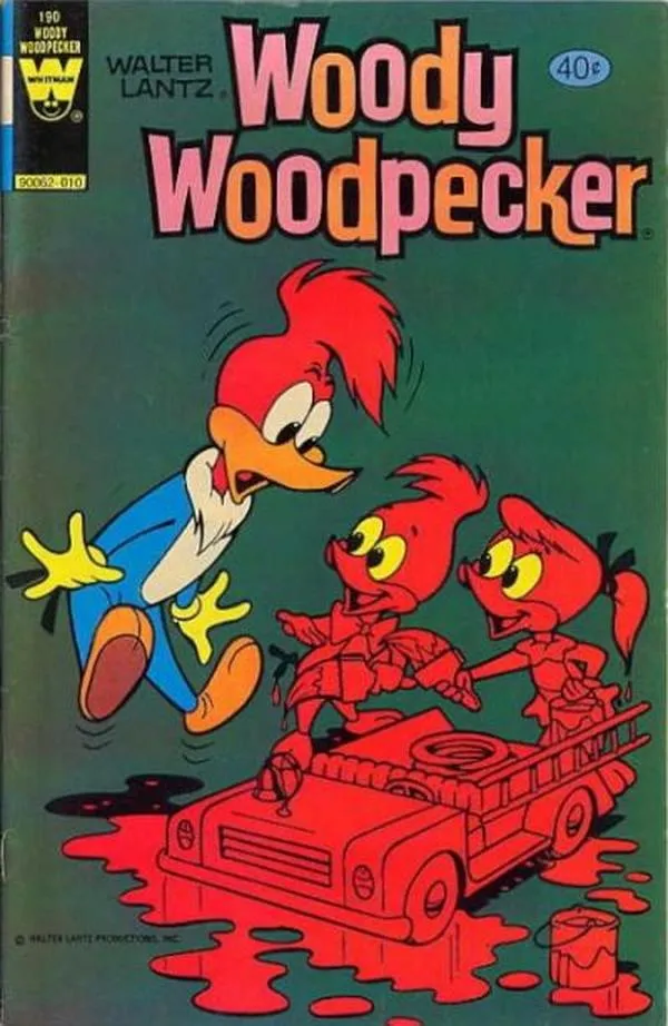 Cover of Walter Lantz Woody Woodpecker #190