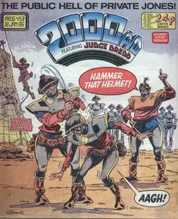 Cover of 2000 AD #453
