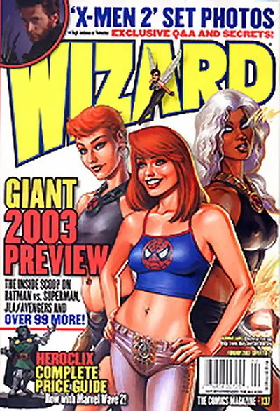 Cover of Wizard: The Comics Magazine #137