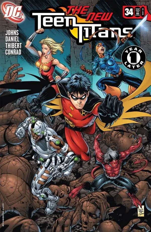 Cover of Teen Titans #34