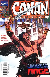 Cover of Conan the Barbarian: The Usurper #2