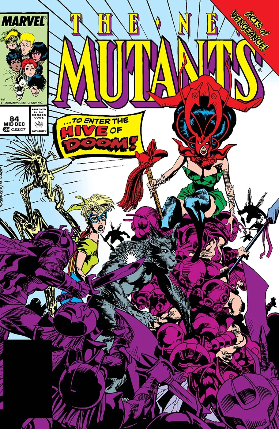 Cover of The New Mutants #84