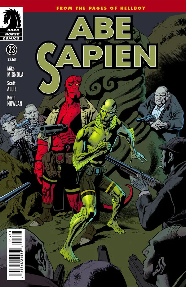 Cover of Abe Sapien #23 (33)