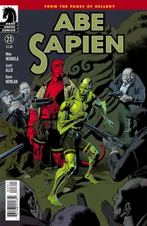 Cover of Abe Sapien #23 (33)
