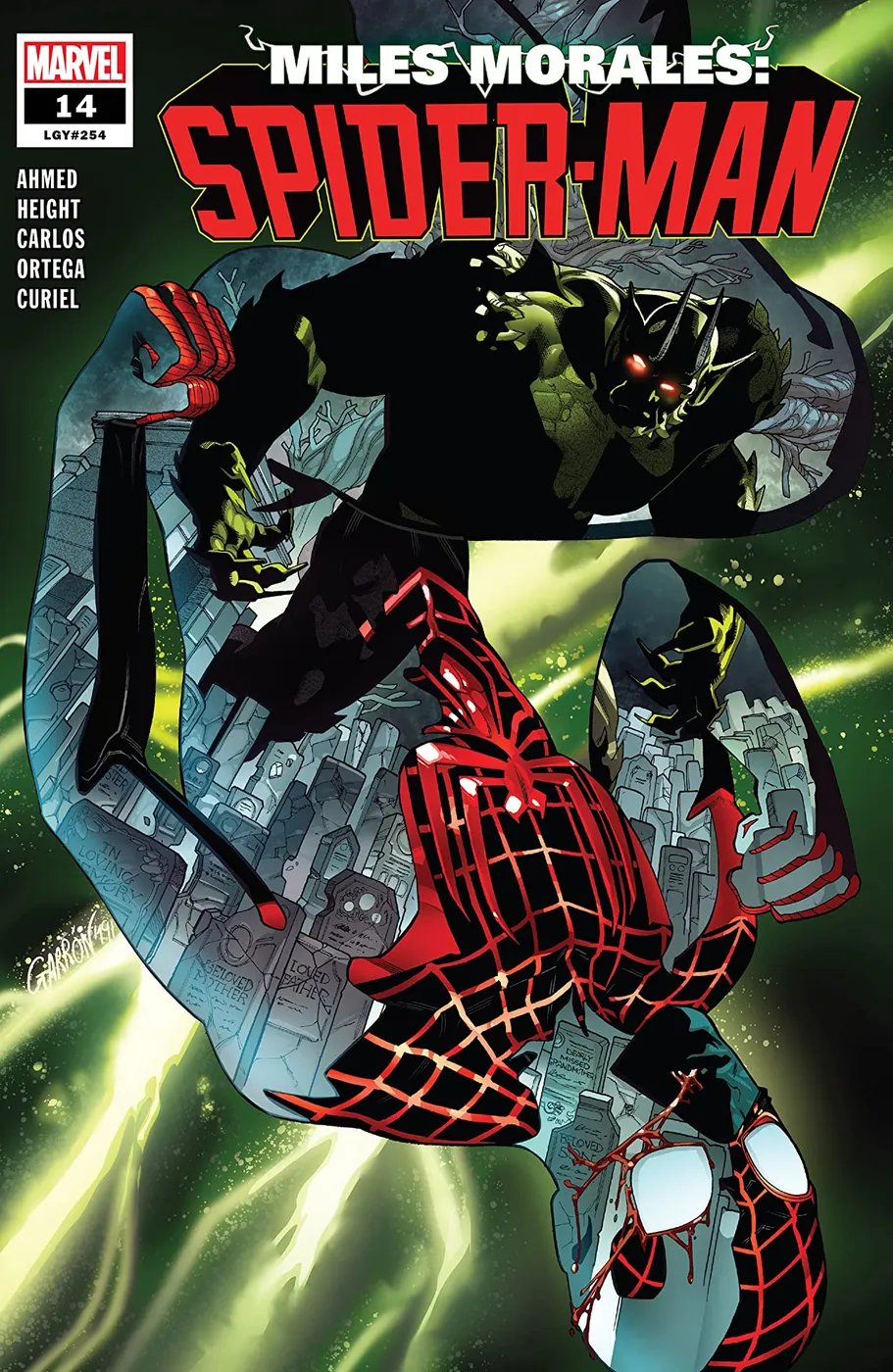 Cover of Miles Morales: Spider-Man #14 (254)