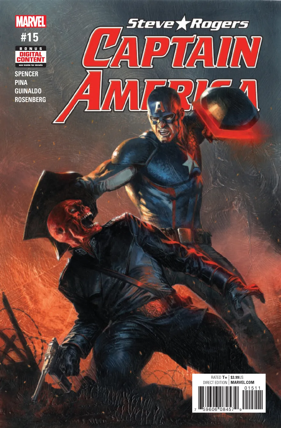 Cover of Captain America: Steve Rogers #15