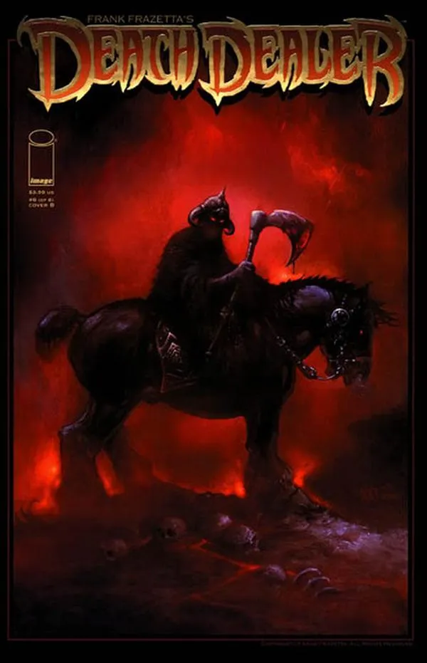 Cover of Frank Frazetta's Death Dealer #6