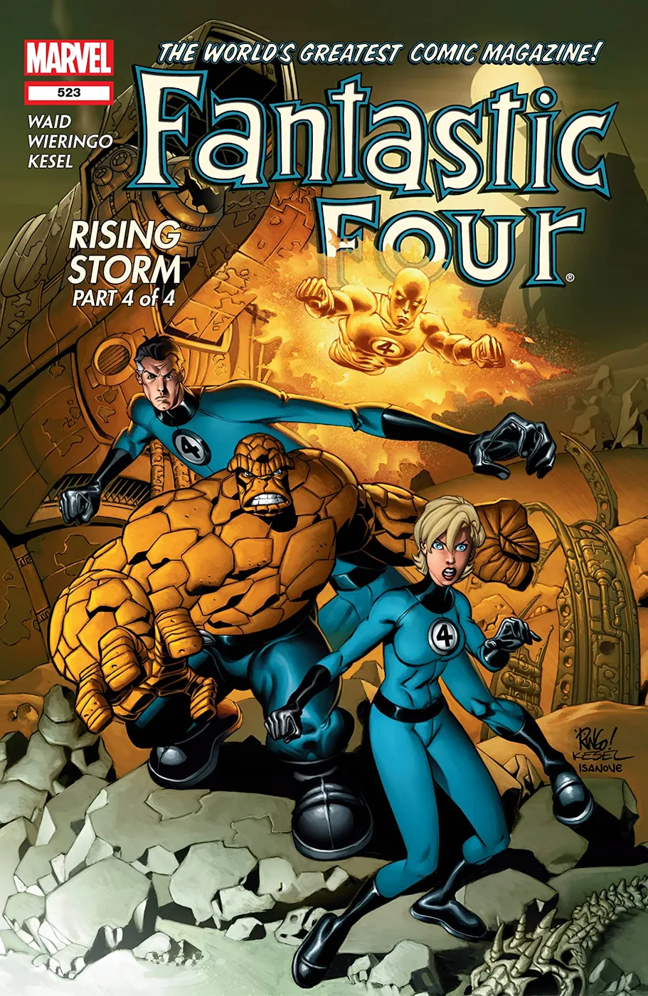 Cover of Fantastic Four #523