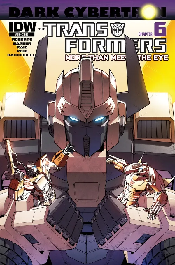 Cover of The Transformers: More Than Meets the Eye #25