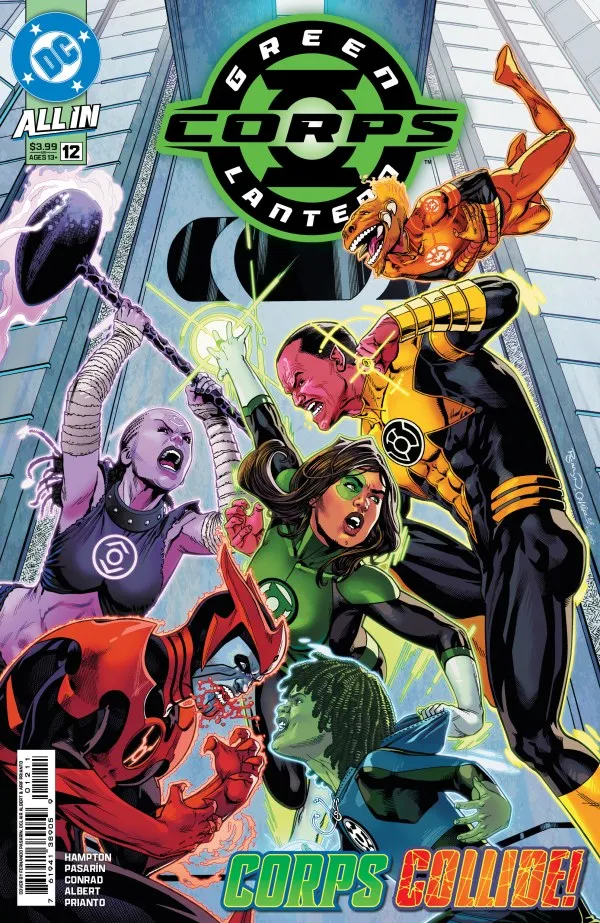 Cover of Green Lantern Corps #12