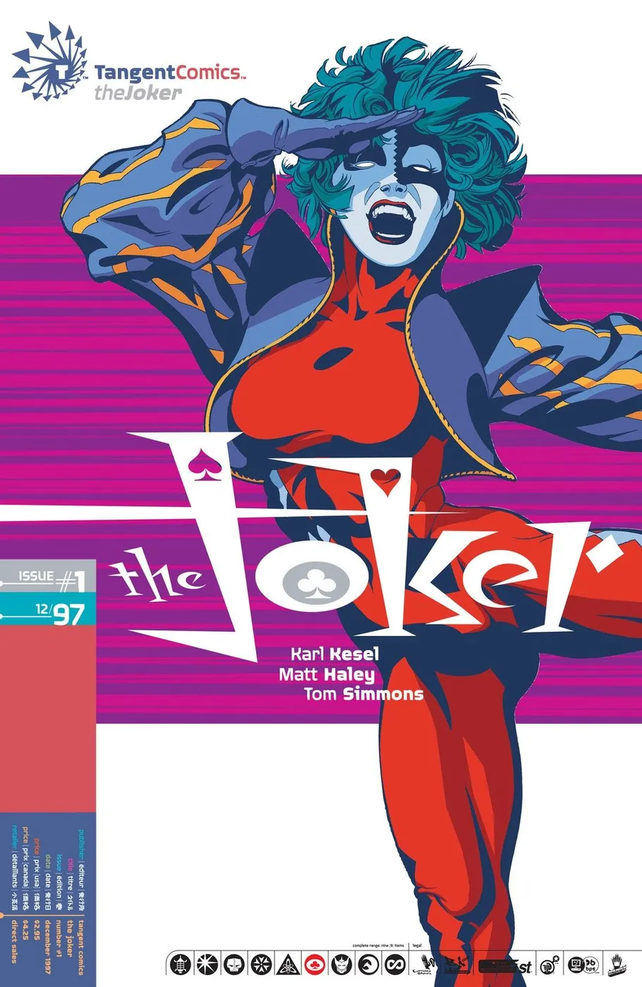 Cover of Tangent Comics / The Joker #1