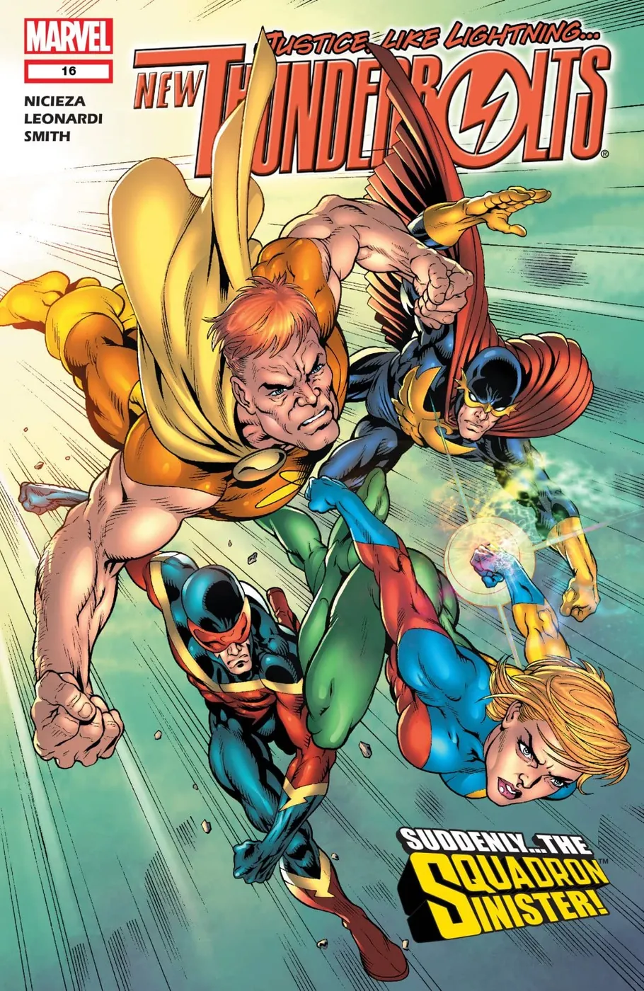 Cover of New Thunderbolts #16 (97)