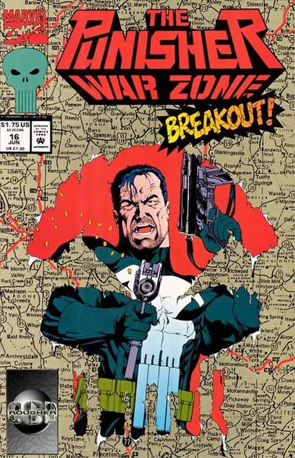 Cover of The Punisher: War Zone #16