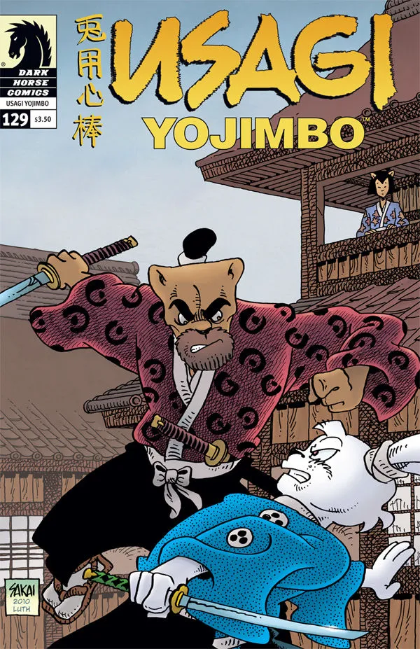 Cover of Usagi Yojimbo #129