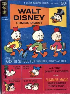 Cover of Walt Disney Comics Digest #15