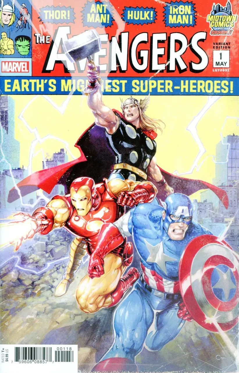 Cover of Avengers #1 (691)