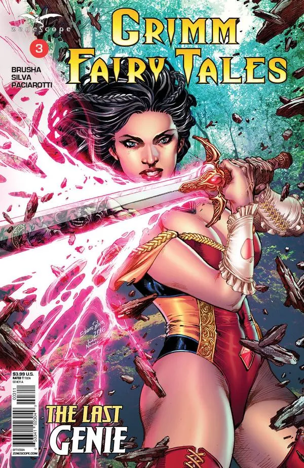 Cover of Grimm Fairy Tales #3
